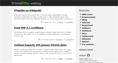 Desktop Screenshot of itty.cz